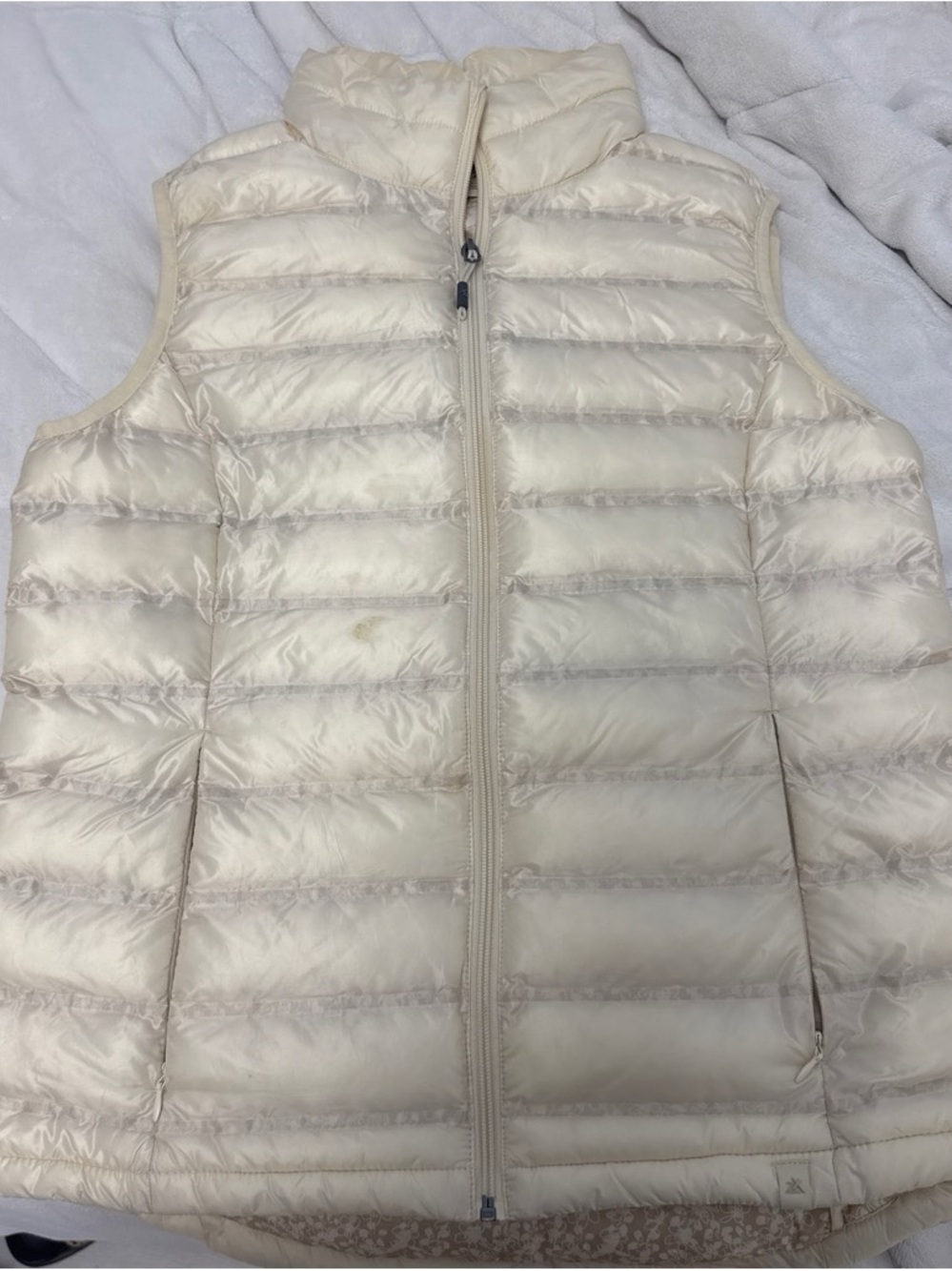 ZeroXposur Cream Quilted Puffer Vest for Kids